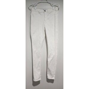 M.i.h Womens Cotton-Blend Bodycon High-Rise Skinny Jeans Power White MIH Size 29
